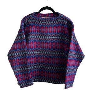 Vintage Jersey Modeller Original Iceland Design Pure Norwegian Wool Sweater